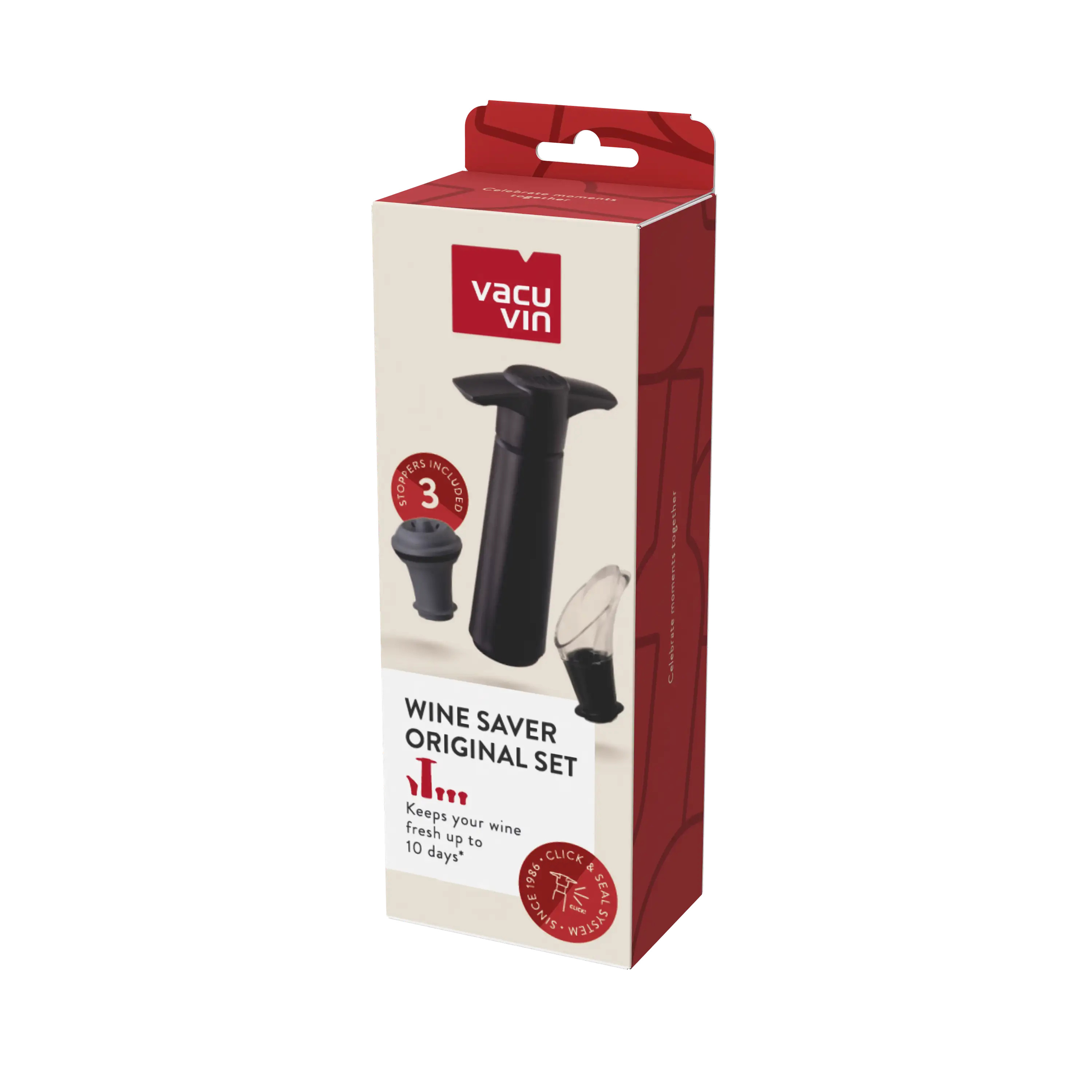 vacu-vin-wein-vakuumpumpen-set-original-schwarz-handliche-pumpe-mit-3-stopfen-h- image 3