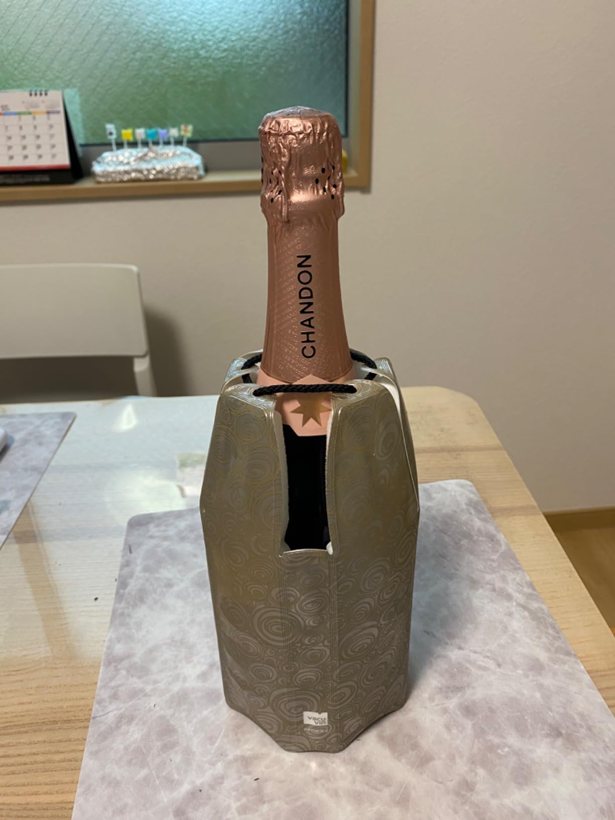 Sekt immer perfekt temperiert