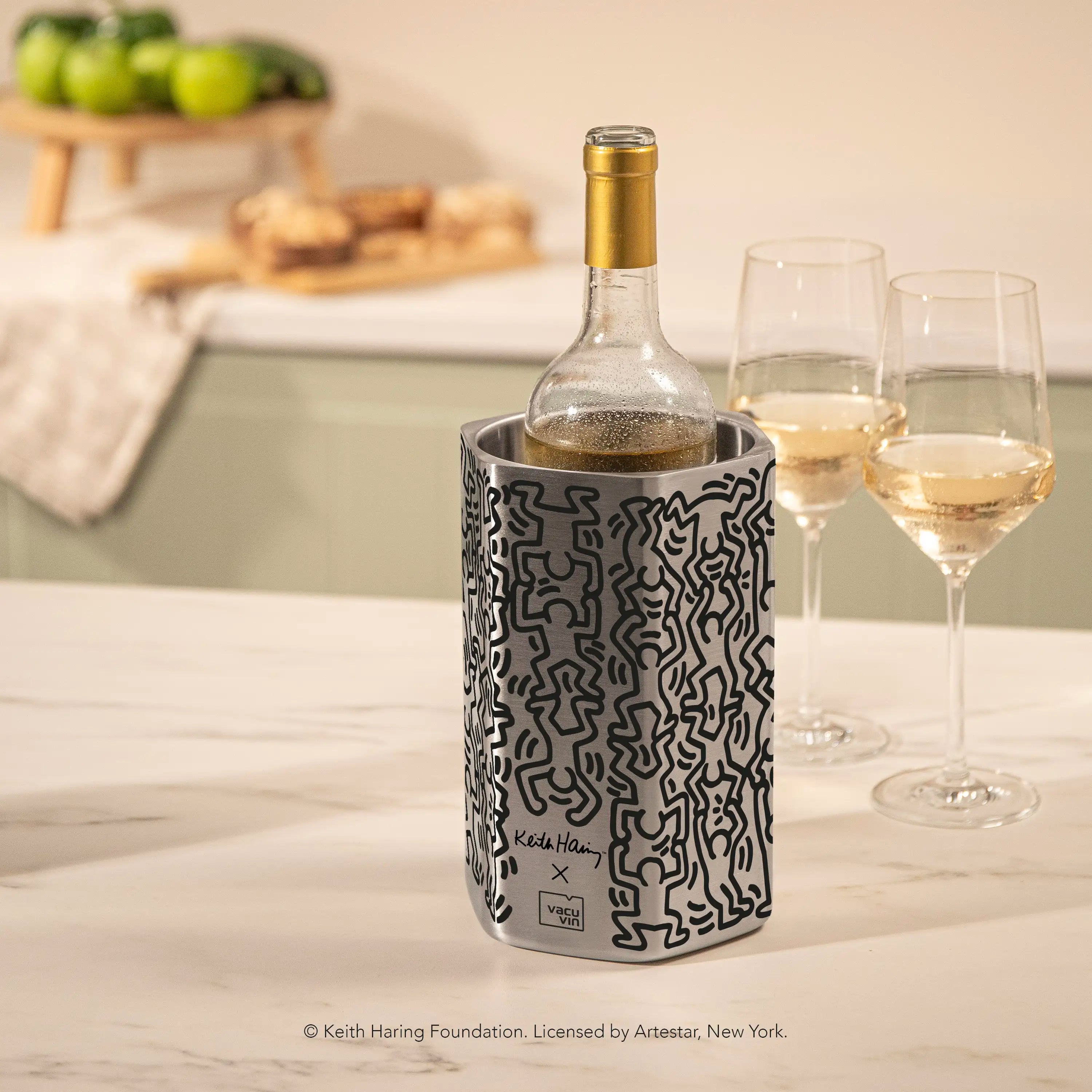 vacu-vin-weink-hler-hive-keith-haring-edition-doppelwandiger-edelstahl-f-r-wein- image 3