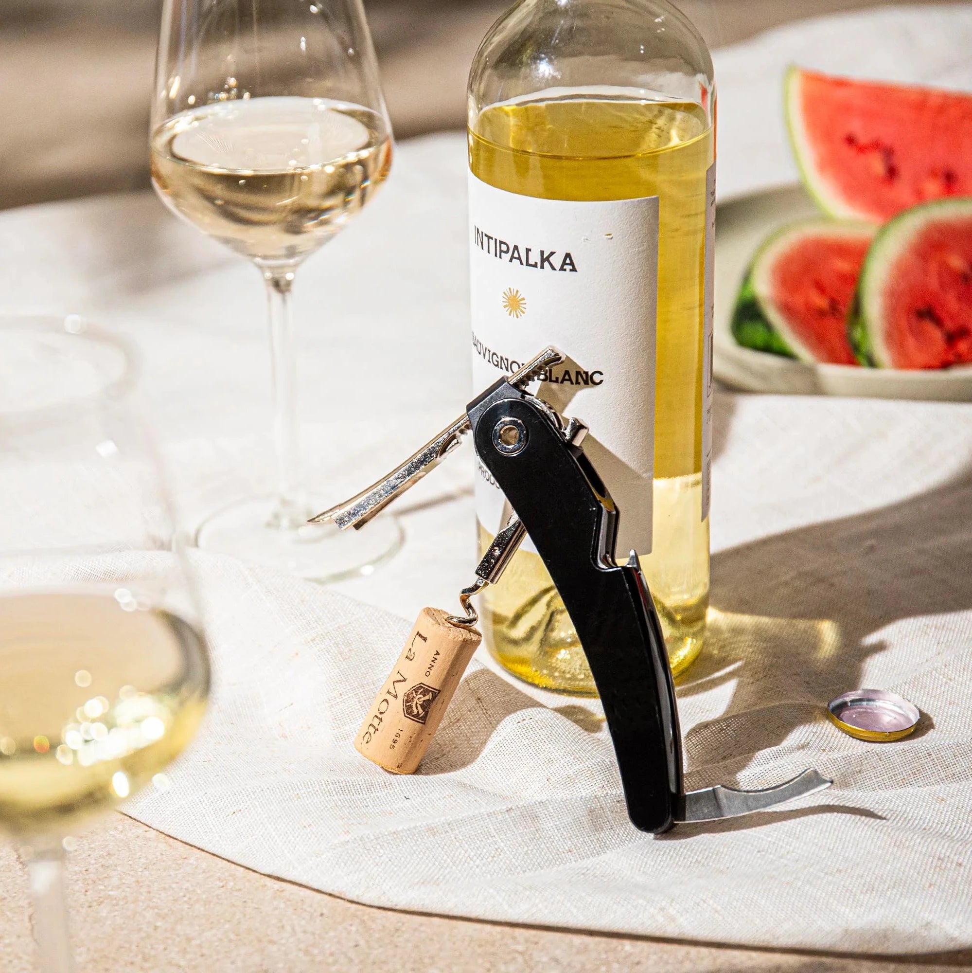 vacu-vin-direktzug-korkenzieher-einhebel-folienschneider-kronkorken-ffner image 2
