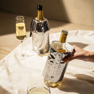 vacu-vin-active-coolers-wine-champagne-silver-2-teiliges-k-hlset image 2