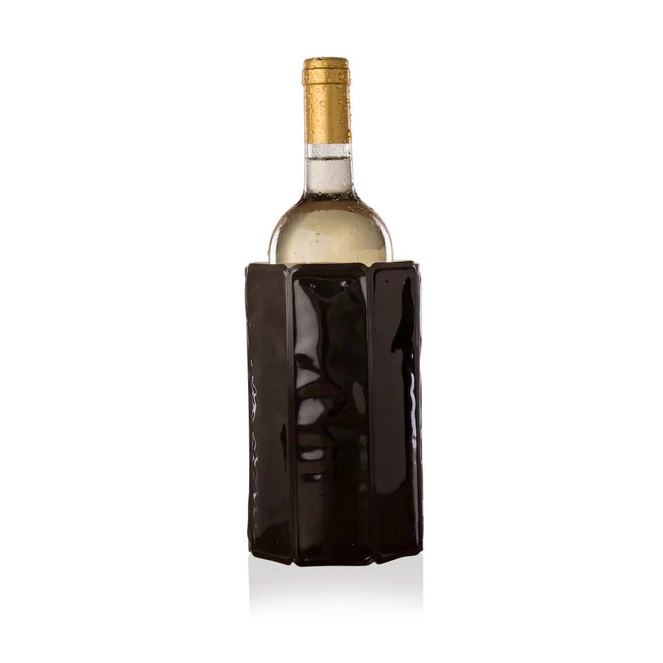vacu-vin-flexibler-k-hler-wein-schwarz-flexibler-weink-hler-f-r-15-minuten-k-hlu image 1
