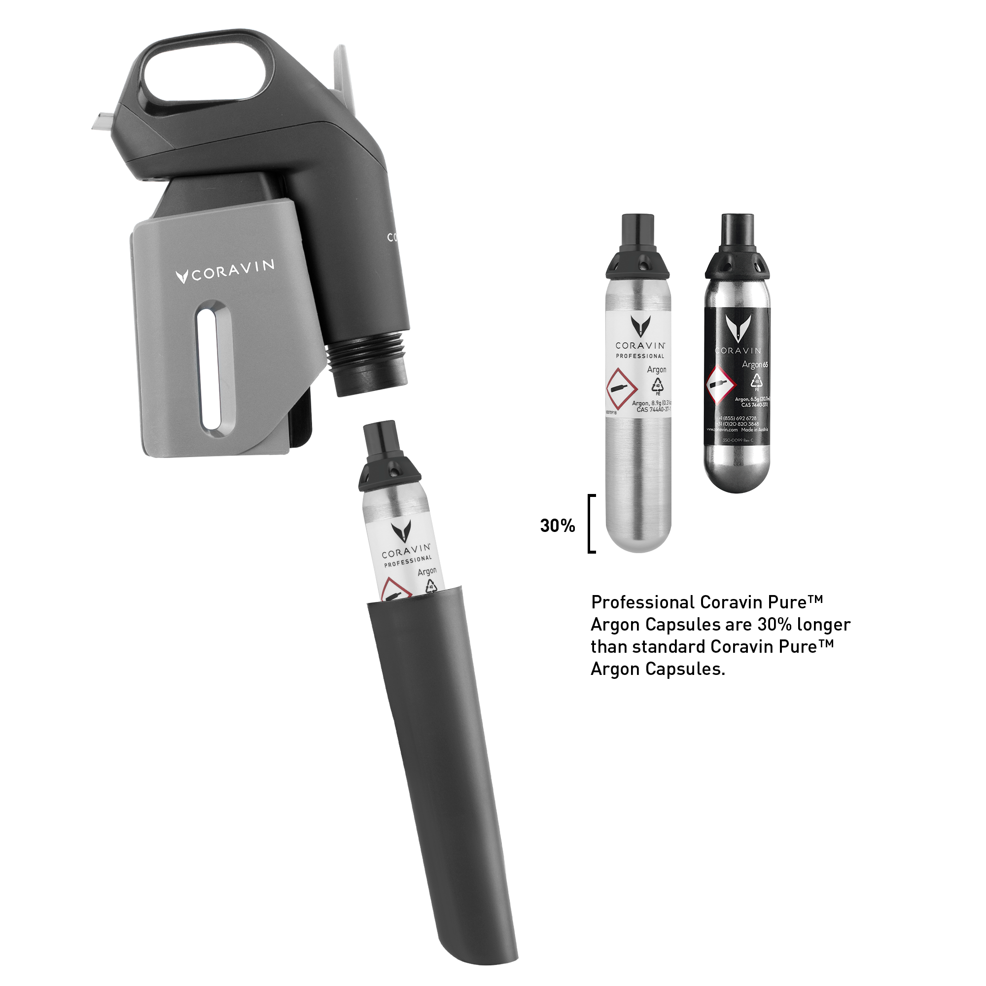 coravin-model-three-professionelles-basic-kit-wein-by-the-glass-system-mit-timel image 2