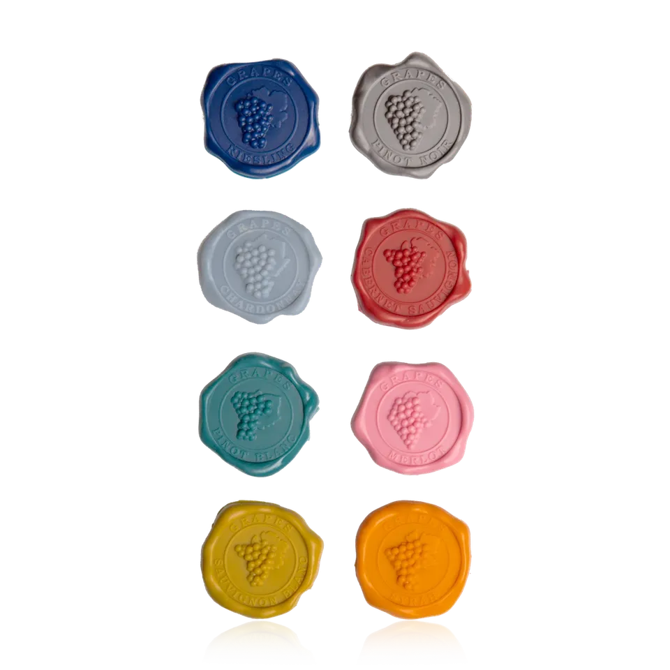 vacu-vin-glasmarkierer-klassisch-8-bunte-saugnapf-marker-f-r-gl-ser image 1