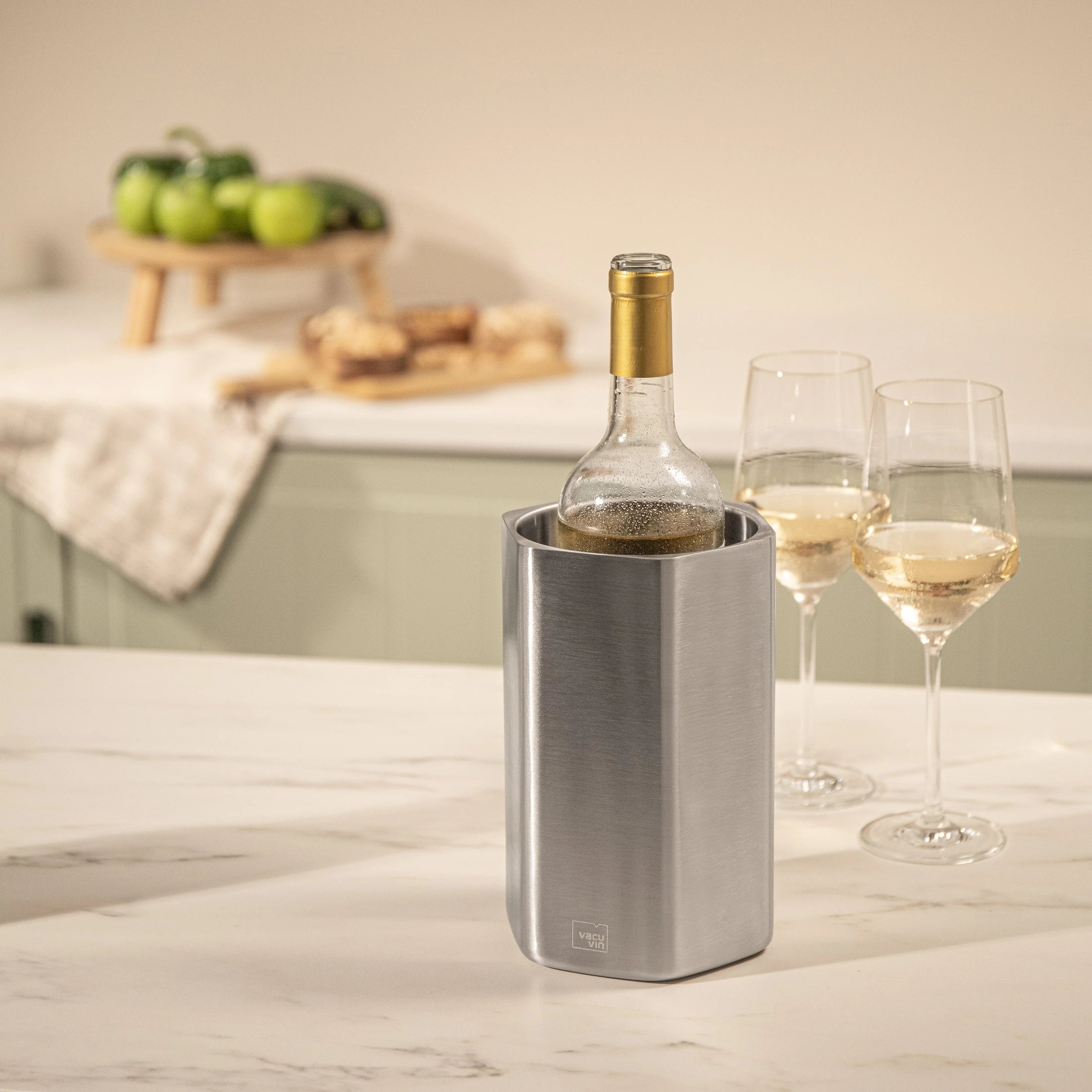 vacu-vin-weink-hler-hive-edelstahl-doppelwandiger-weink-hler-ohne-eis image 2