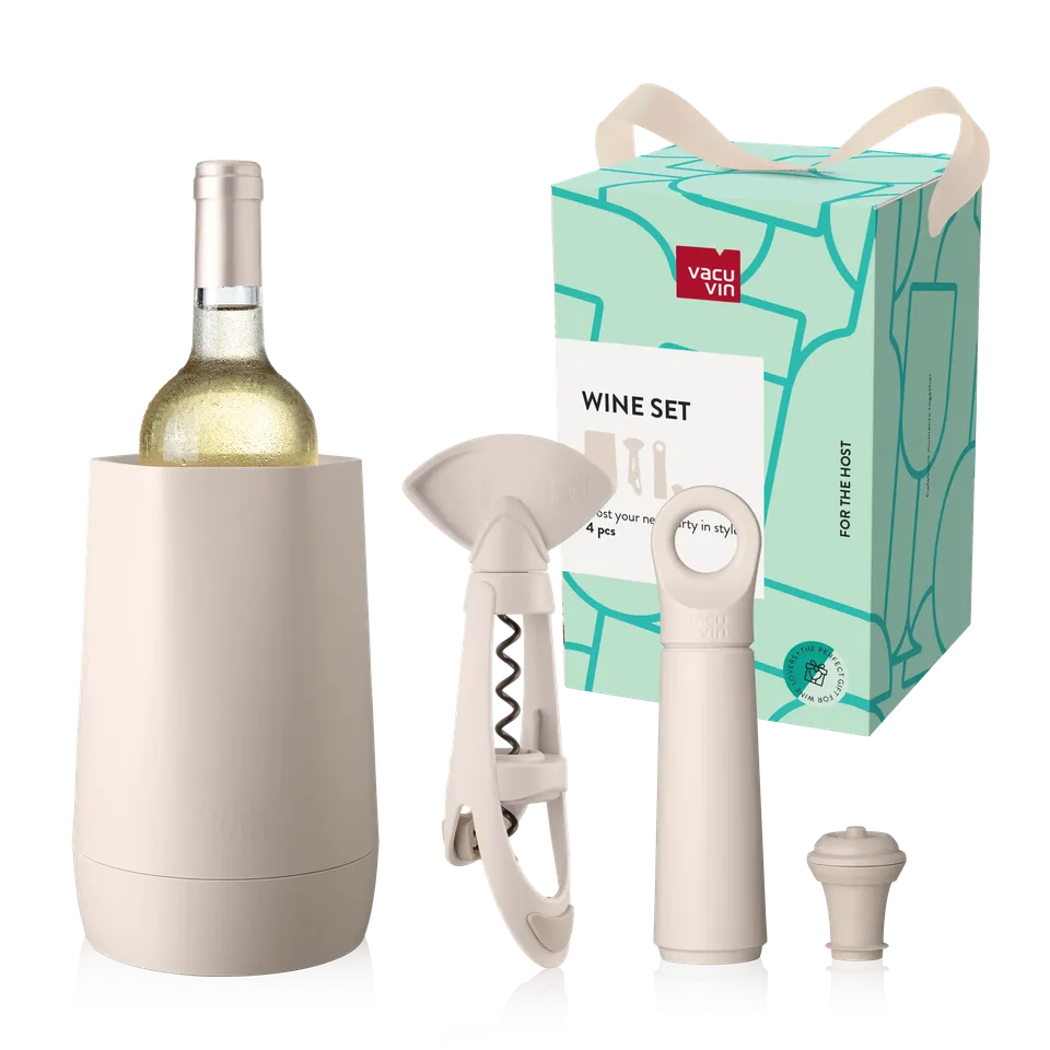 vacu-vin-weinzubeh-r-set-host-sand-weink-hler-hexo-weinvakuumpumpe-und-verschlus image 1