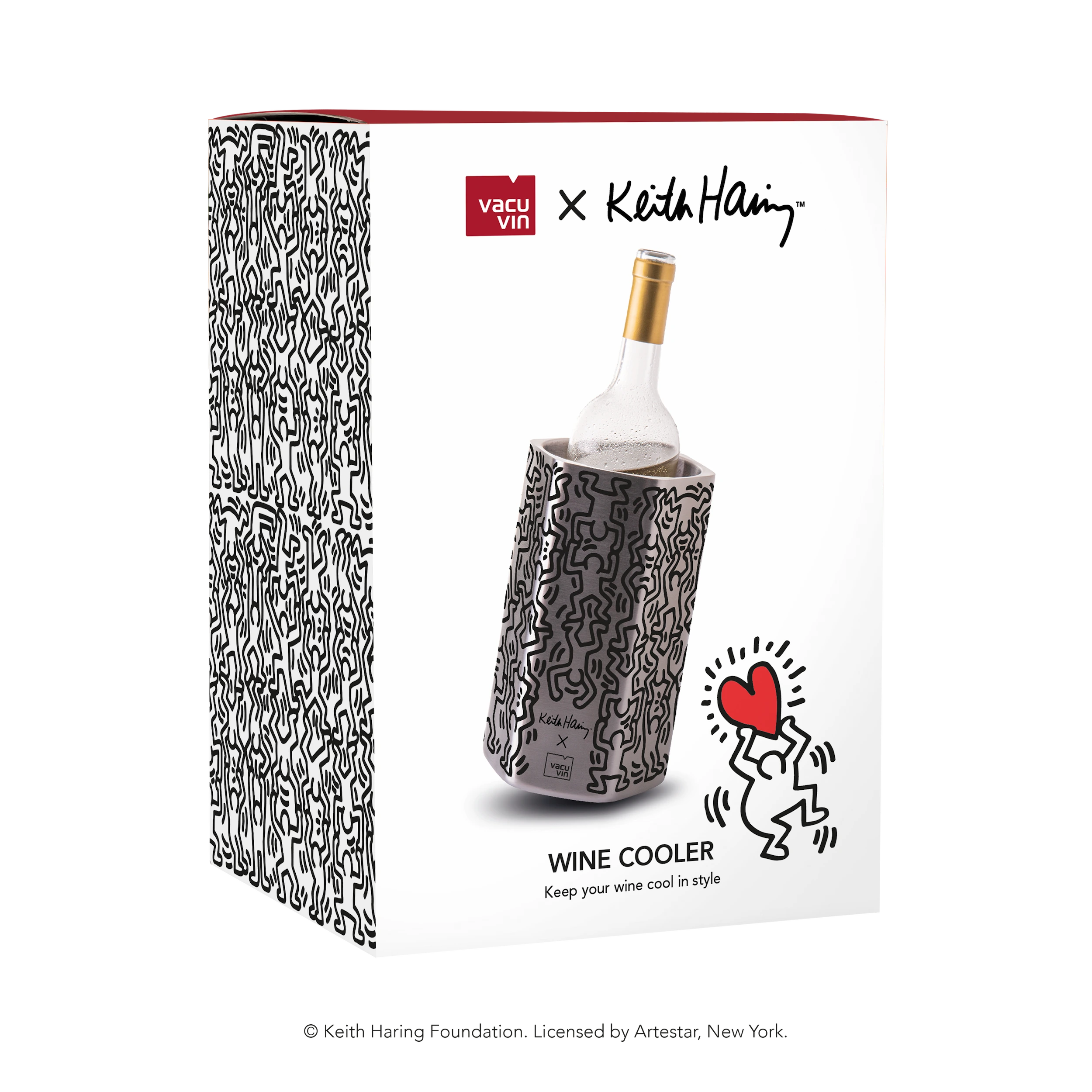 vacu-vin-weink-hler-hive-keith-haring-edition-doppelwandiger-edelstahl-f-r-wein- image 4