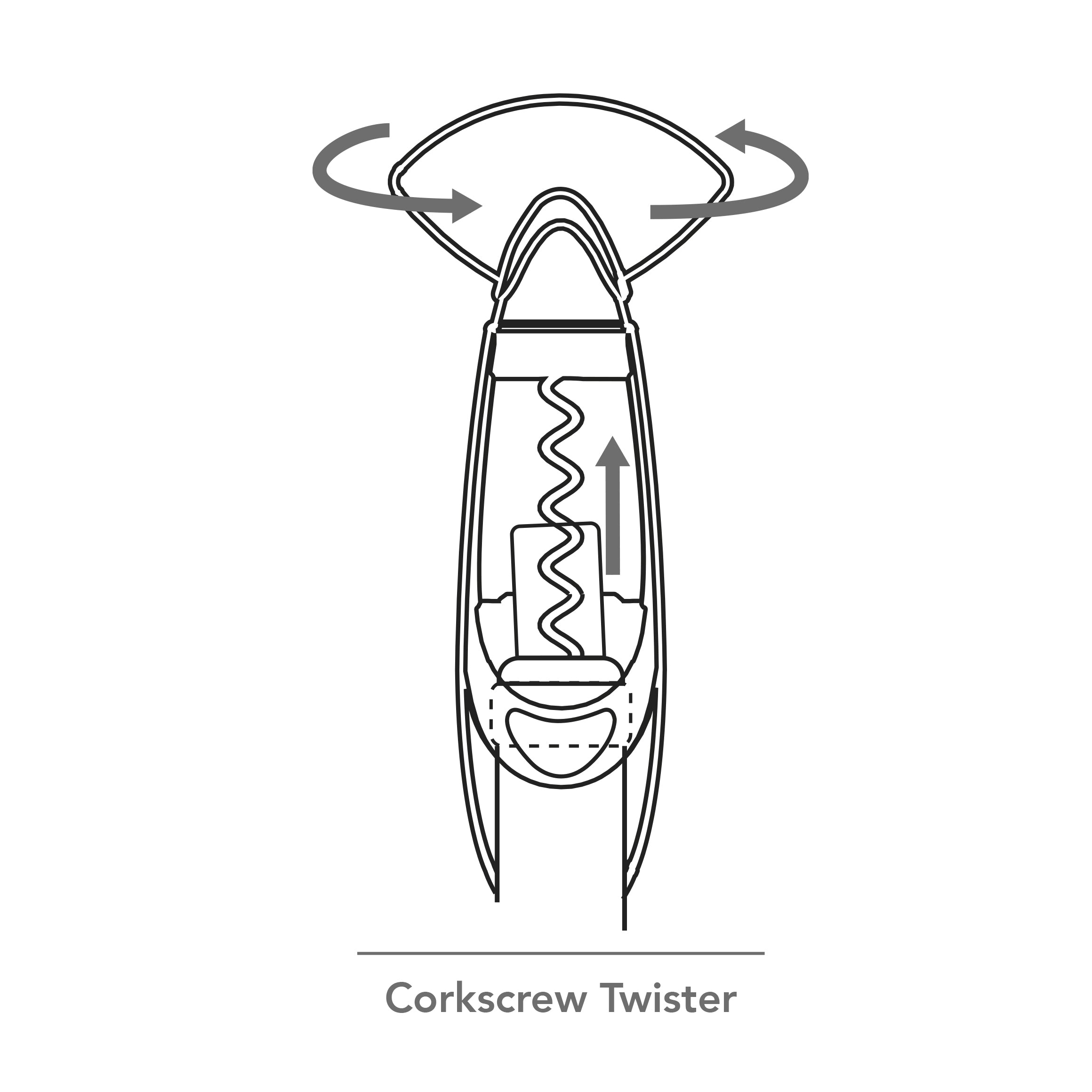 vacu-vin-korkenzieher-twister-drehmechanismus-mit-gummigriff-f-r-natur-und-kunst image 4