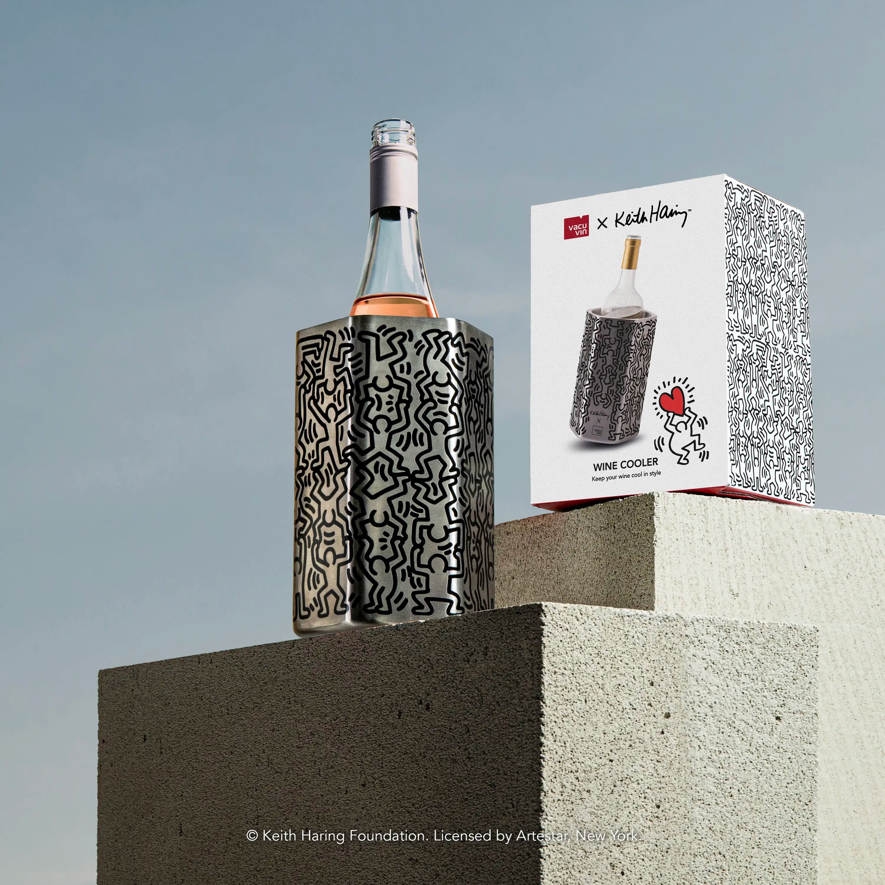 vacu-vin-weink-hler-hive-keith-haring-edition-doppelwandiger-edelstahl-f-r-wein- image 5