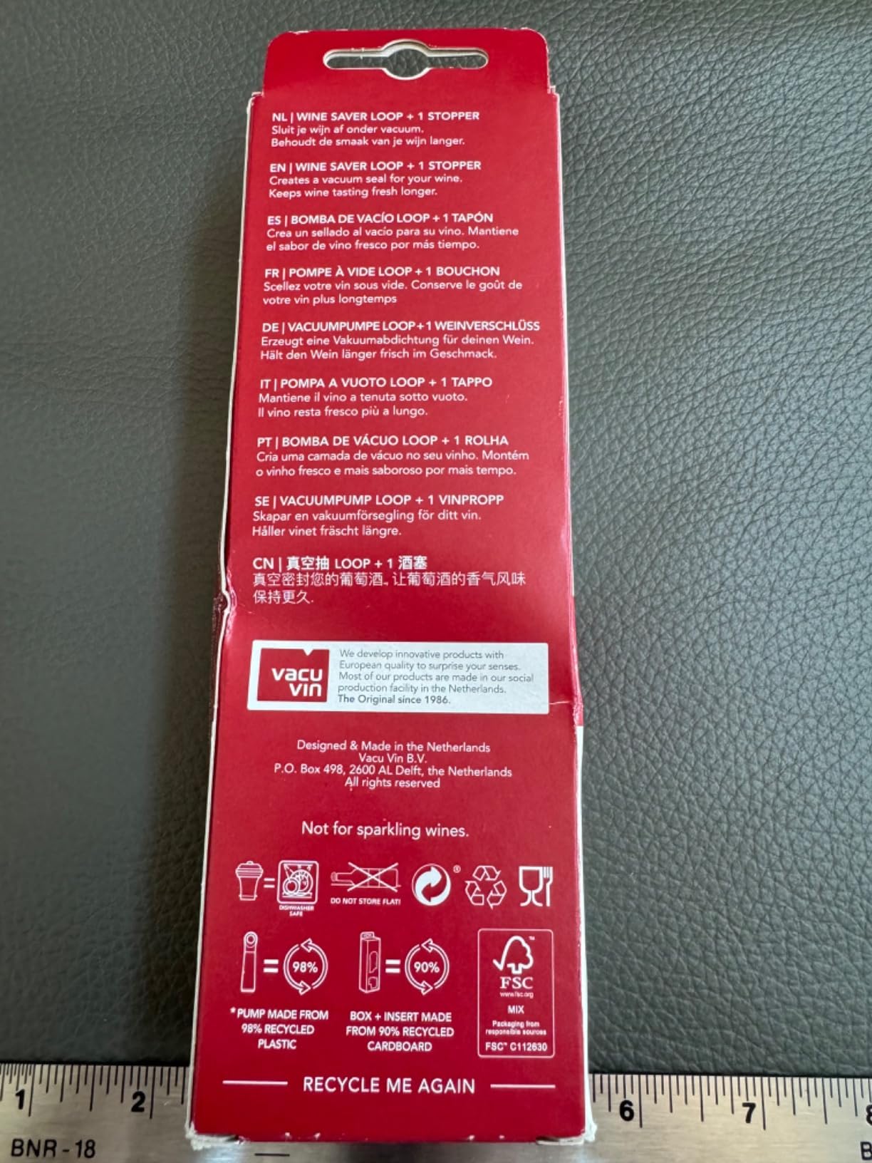 Gut, aber Stopfen könnten besser sein