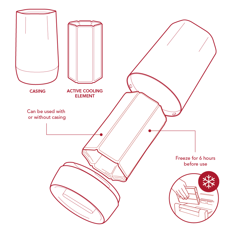 vacu-vin-wine-cooler-hexo-black-aktive-k-hlung-in-15-minuten-ohne-eis image 4