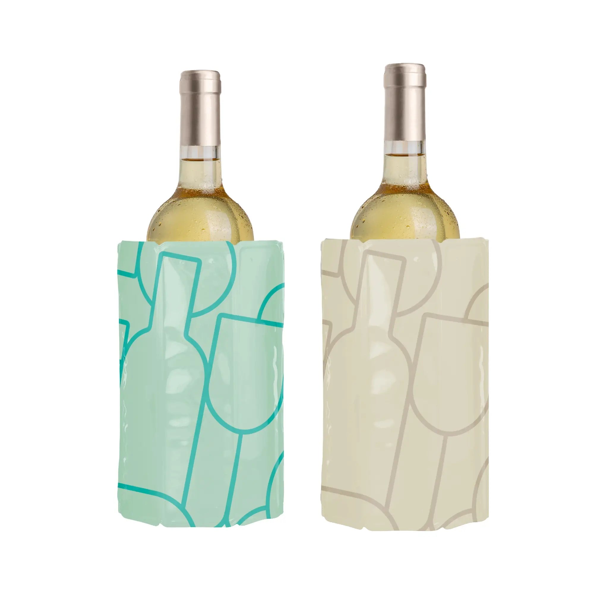 vacu-vin-flexibles-weink-hler-set-2-weink-hler-sand-jade-mit-k-hlgel-15-minuten- image 1