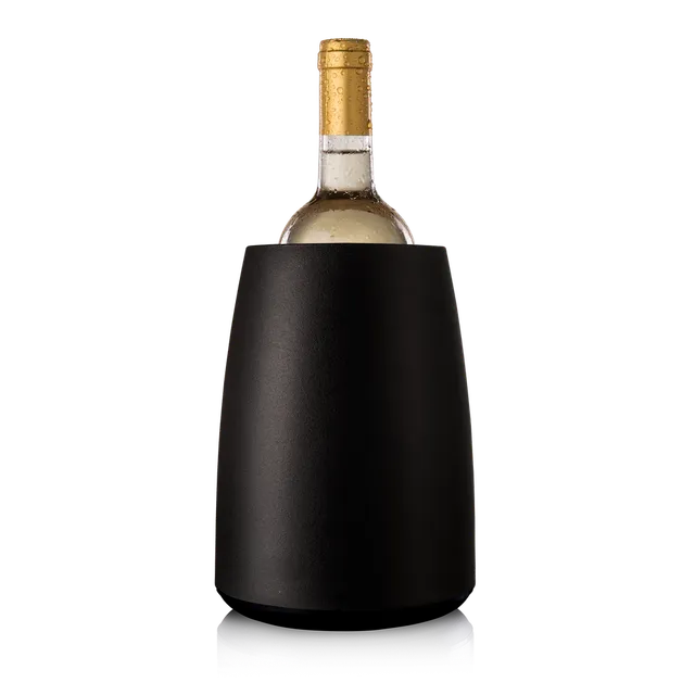vacu-vin-weink-hler-elegant-schwarz-aktiver-weink-hler-f-r-15-minuten-k-hlung-oh image 1