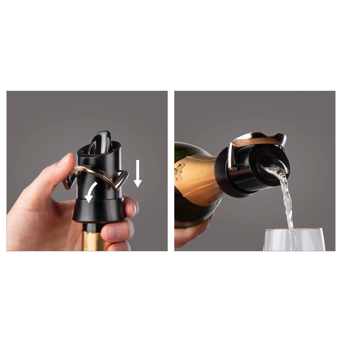 vacu-vin-vakuumverschluss-und-ausgie-er-f-r-sektflaschen-2-in-1-stopper-mit-ausg image 4