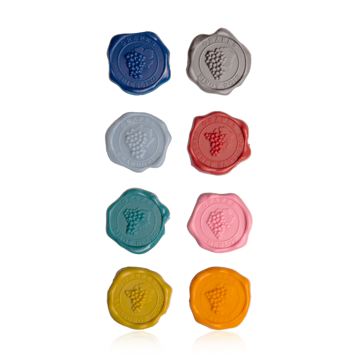 vacu-vin-glasmarkierer-klassisch-8-bunte-saugnapf-marker-f-r-gl-ser image 1