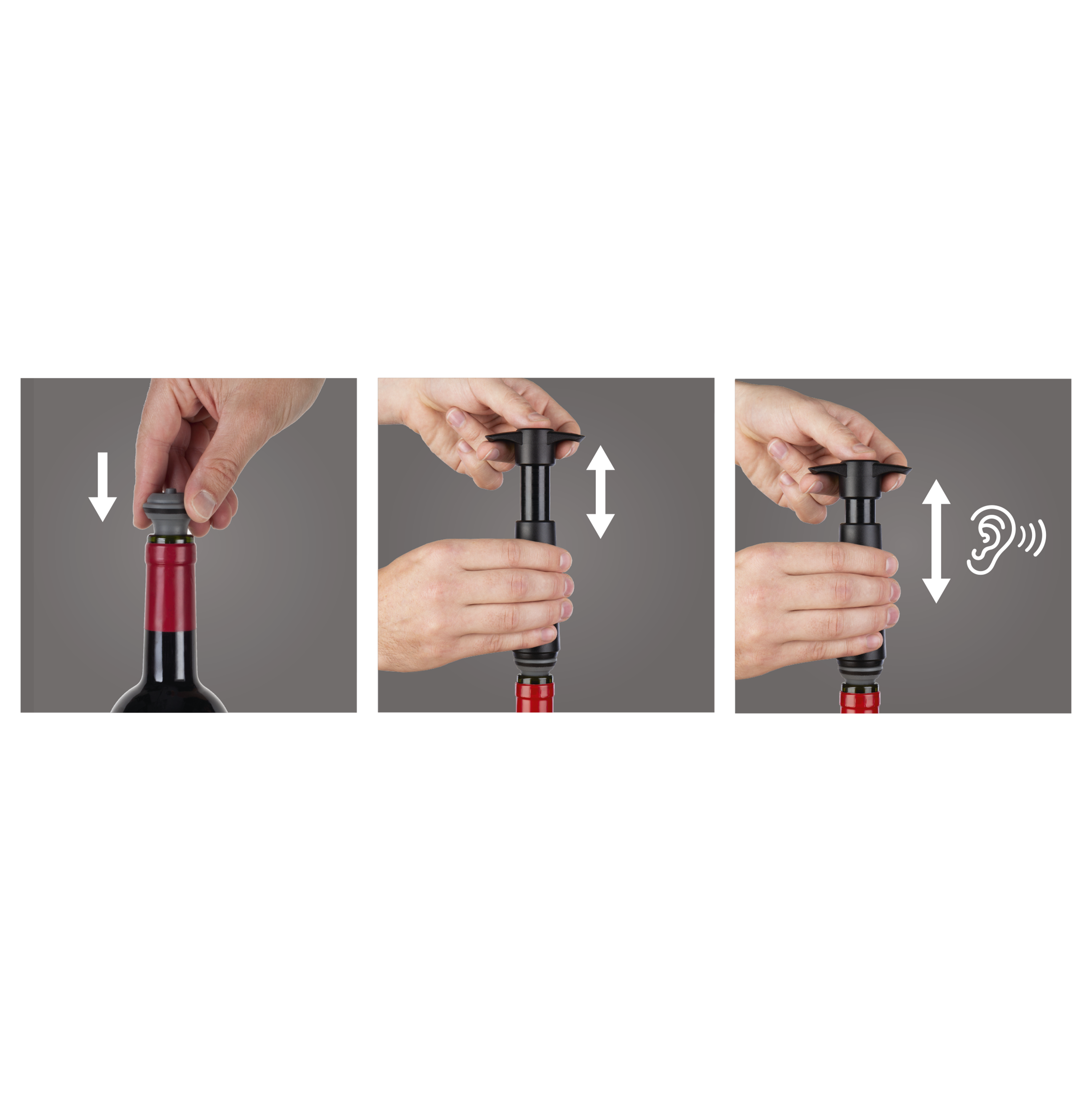 vacu-vin-wein-vakuumpumpen-set-original-schwarz-handliche-pumpe-mit-3-stopfen-h- image 5