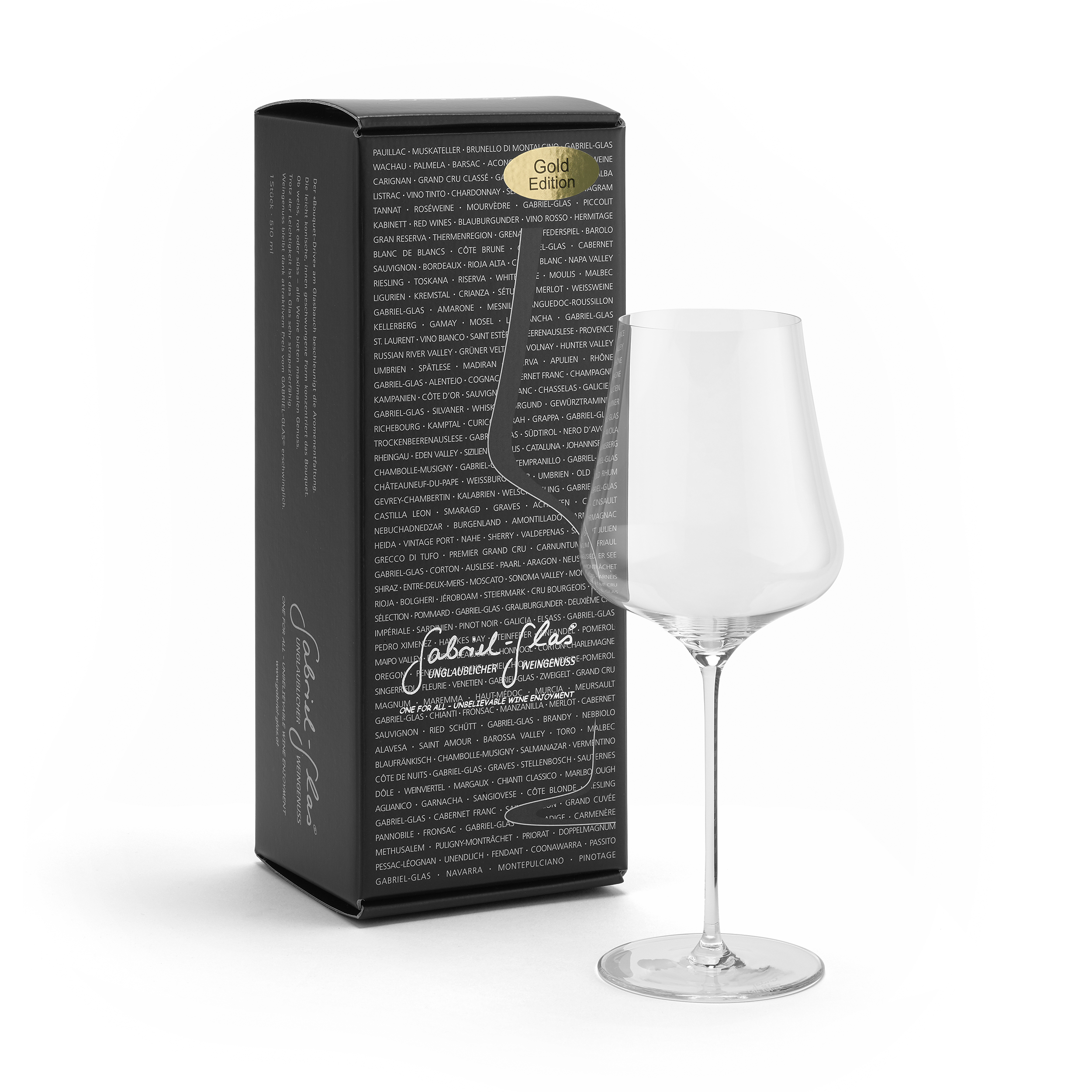 gabriel-glas-gold-edition-1er-designkarton-einzelnes-weinglas-der-extraklasse image 1